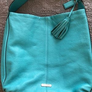 Coach Avery Leather Hobo Shoulder Bag